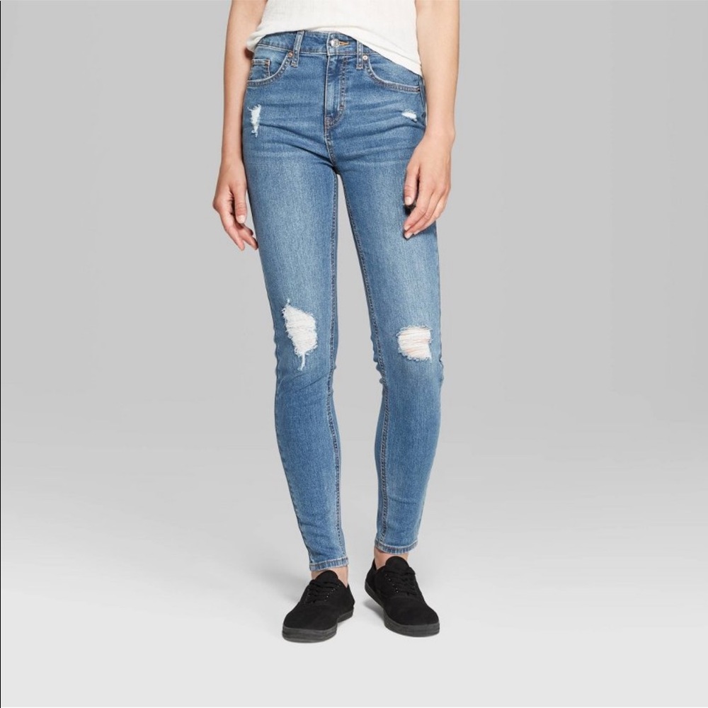 Wild Fable high-waisted skinny jeans
